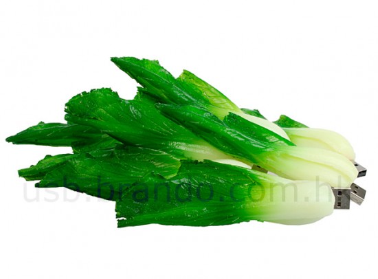 Realistic usb flash drives cabbage
