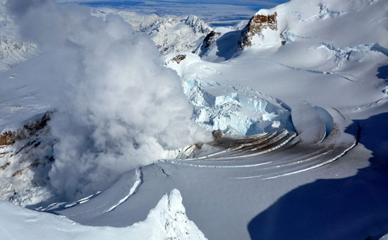 Mount Redoubt Eruption