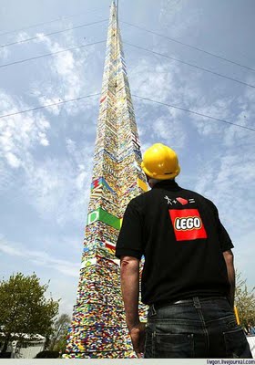 Ο ψηλότερος πύργος από Lego