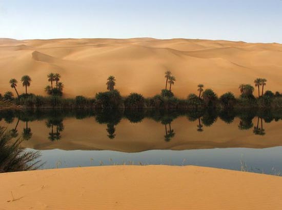 Οάσεις- Έρημος: Υπέροχα τοπία