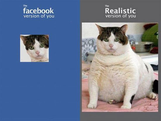Φωτογραφία της ημέρας: Εικόνα προφιλ στο Facebook vs πραγματικότητα