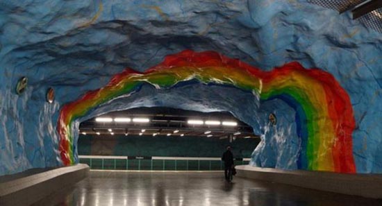 Το εντυπωσιακό μετρό της Στοχόλμης (6)