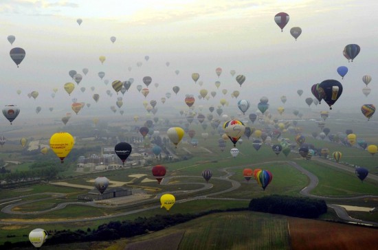 Φωτογραφία της ημέρας: 343 αερόστατα ταυτόχρονα στον ουρανό