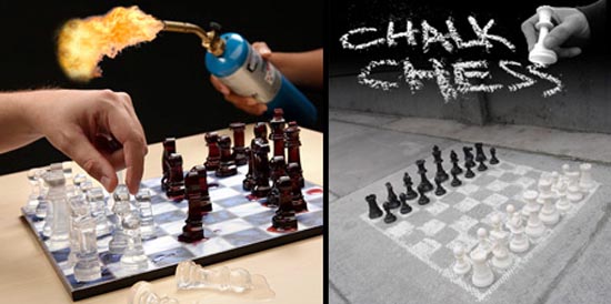 Σκάκι σε παράξενες και ασυνήθιστες μορφές (1)