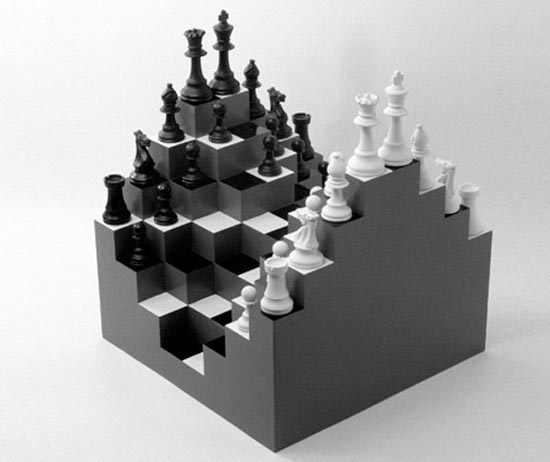 Σκάκι σε παράξενες και ασυνήθιστες μορφές (6)