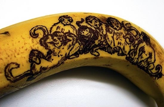 Εντυπωσιακή τέχνη με μπανάνες (15)
