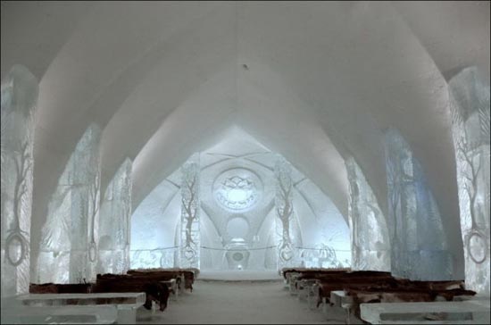 Απίστευτο ξενοδοχείο από πάγο στον Καναδά (5)