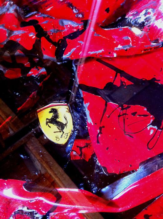 Τραπεζάκι από τρακαρισμένη Ferrari (8)