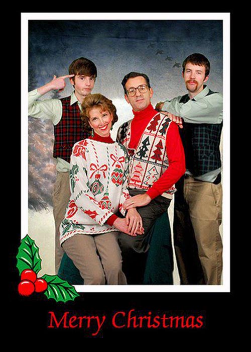 Παράξενες οικογενειακές φωτογραφίες Χριστουγέννων (7)