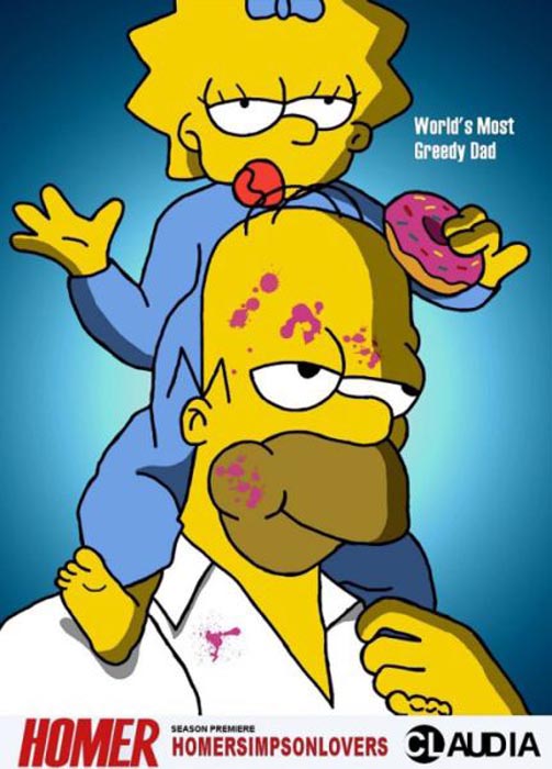 Αν οι Simpsons πρωταγωνιστούσαν σε γνωστές ταινίες (8)