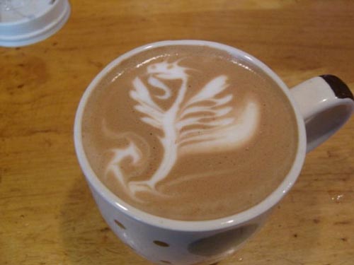 Υπέροχη τέχνη σε καφέ (9)