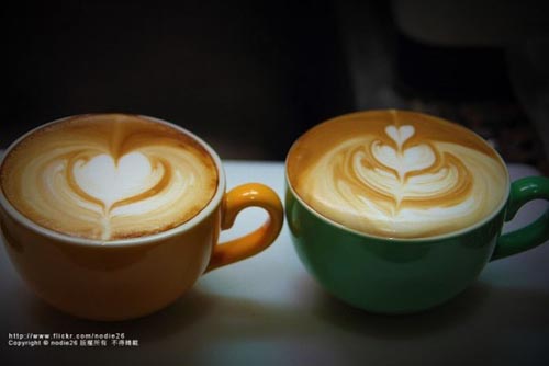 Υπέροχη τέχνη σε καφέ (24)