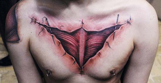 Ανατριχιαστικά ρεαλιστικά τατουάζ από τον Yomico Moreno (2)
