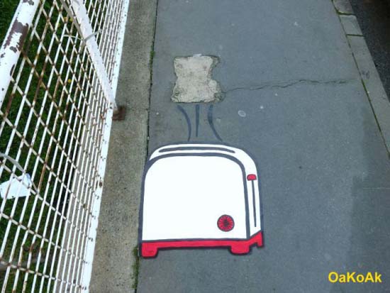 Χιουμοριστική τέχνη του δρόμου από τον OaKoAk (12)