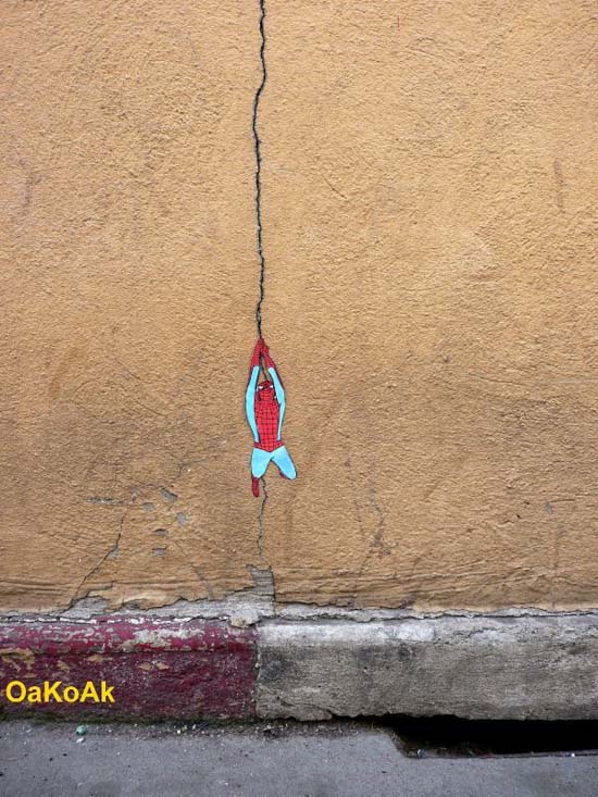 Χιουμοριστική τέχνη του δρόμου από τον OaKoAk (21)