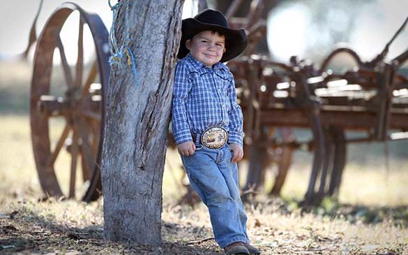 Ο μικρότερος cowboy στον κόσμο (3)