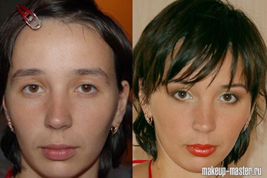 Γυναίκες με / χωρίς μακιγιάζ (2)