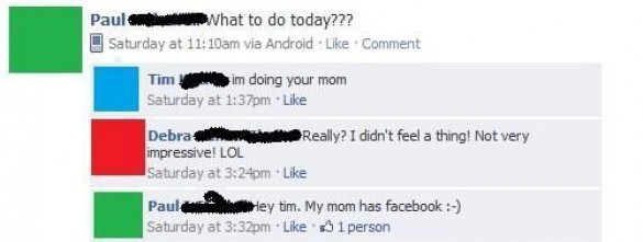 Όταν οι γονείς σε έχουν φίλο στο Facebook... (1)