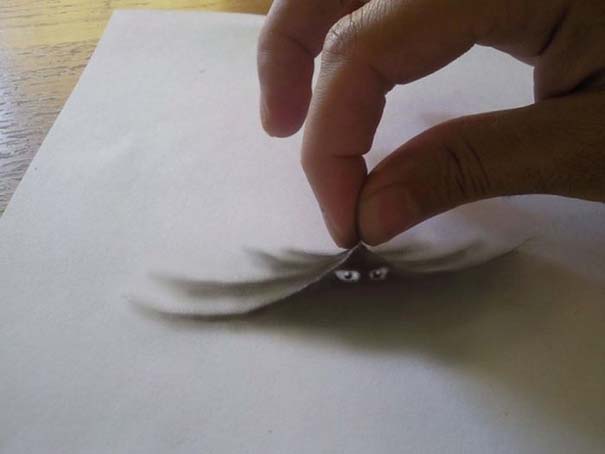 Εκπληκτικές 3D ζωγραφιές που «βγαίνουν» απ' το χαρτί (13)