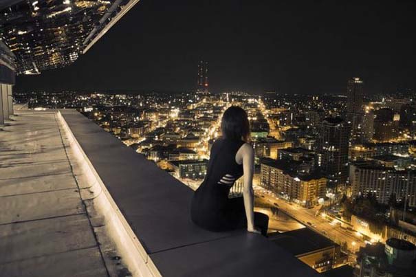 Μια κοπέλα που δεν φοβάται τα ύψη (4)