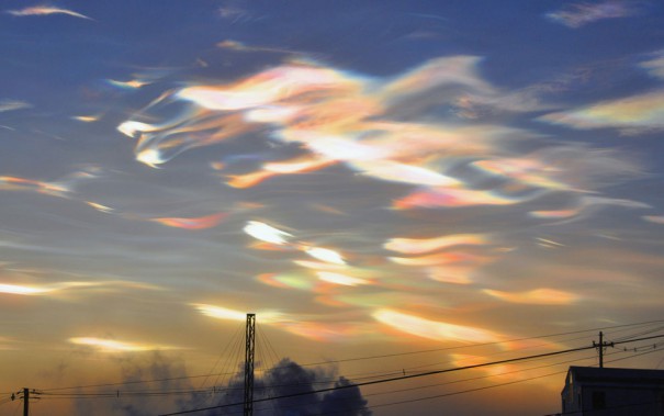 Τα μοναδικά σύννεφα Nacreous | Φωτογραφία της ημέρας