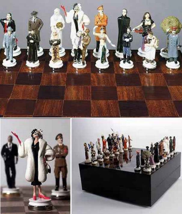 Σκάκι σε παράξενες και ασυνήθιστες μορφές (4)