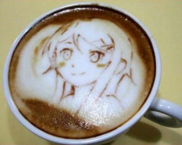 Υπέροχη τέχνη σε καφέ (1)