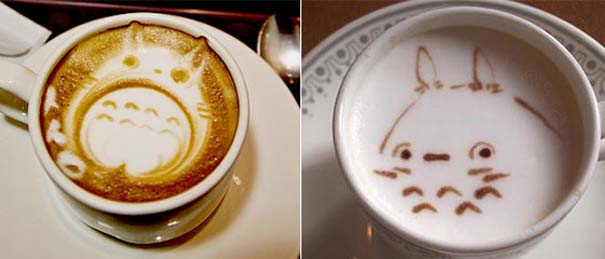 Υπέροχη τέχνη σε καφέ (5)