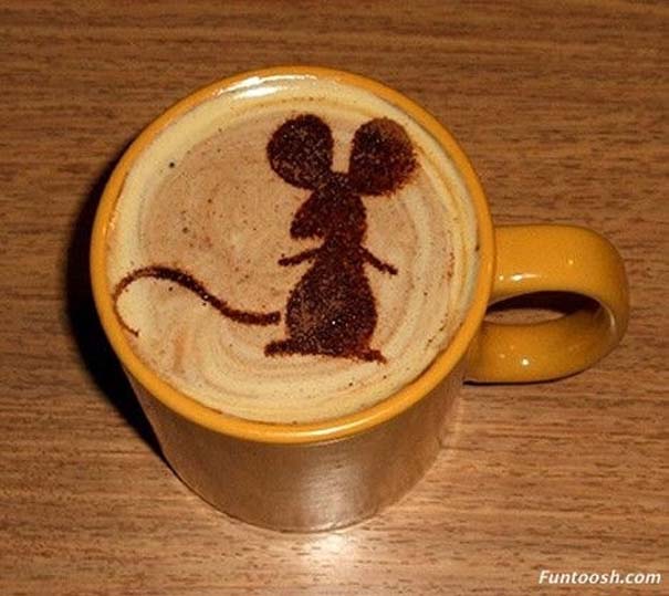Υπέροχη τέχνη σε καφέ (2)