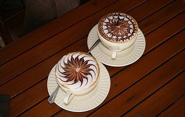 Υπέροχη τέχνη σε καφέ (14)