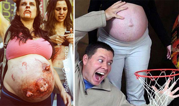 Οι 50 πιο περίεργες & άκυρες φωτογραφίες εγκυμοσύνης (1)