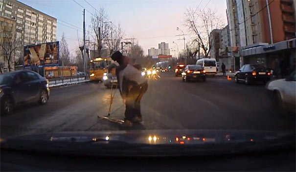 Η ανθρωπιά στους δρόμους της Ρωσίας
