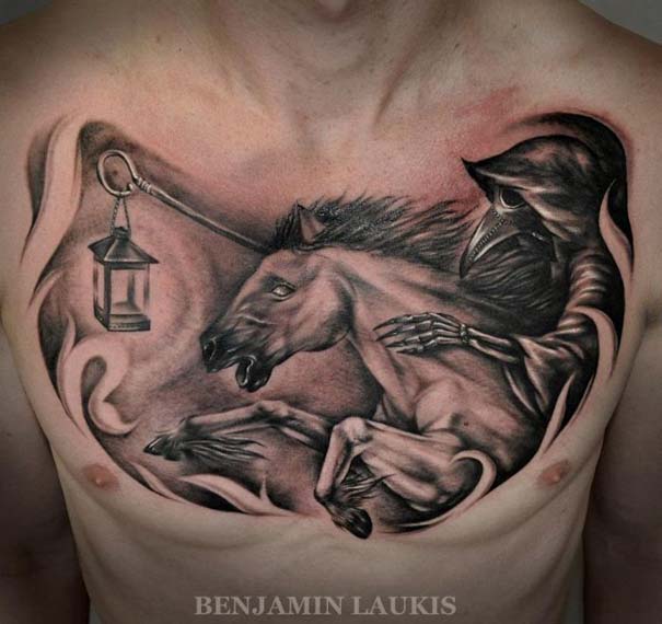 Εντυπωσιακά τατουάζ από τον Benjamin Laukis (1)