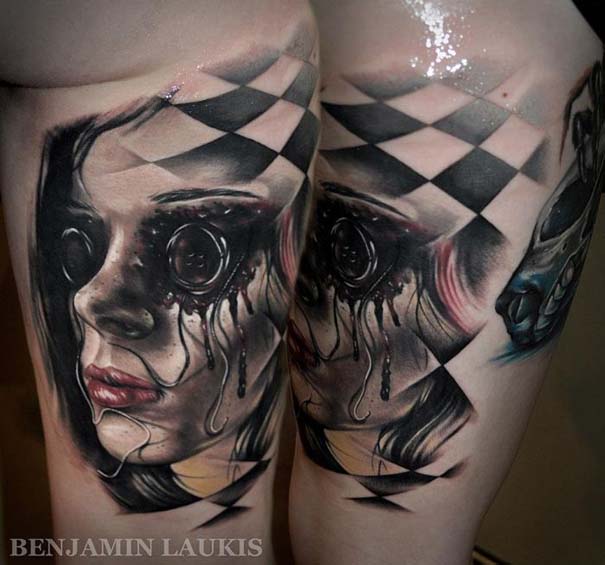 Εντυπωσιακά τατουάζ από τον Benjamin Laukis (11)