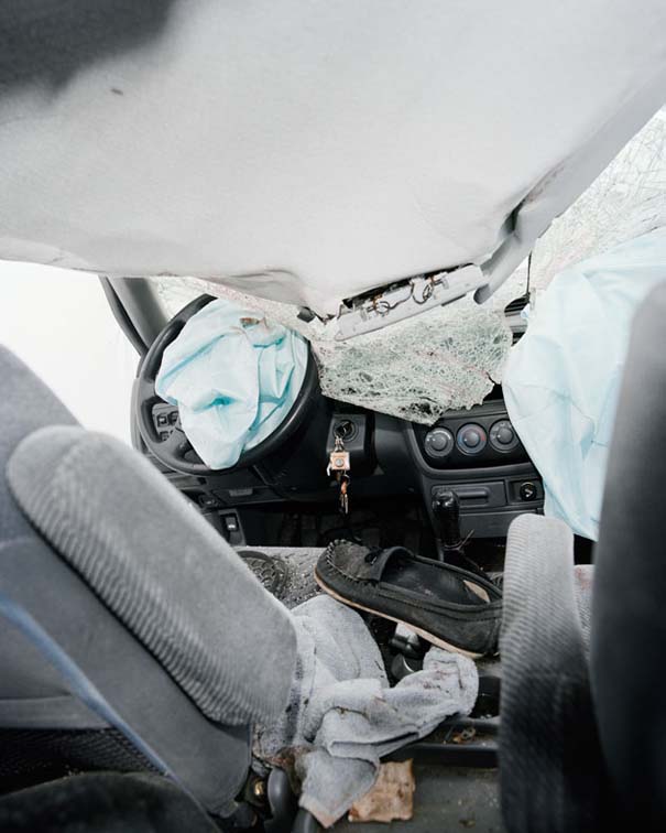 Το εσωτερικό αυτοκινήτων μετά από τροχαία ατυχήματα (3)