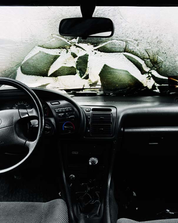 Το εσωτερικό αυτοκινήτων μετά από τροχαία ατυχήματα (4)