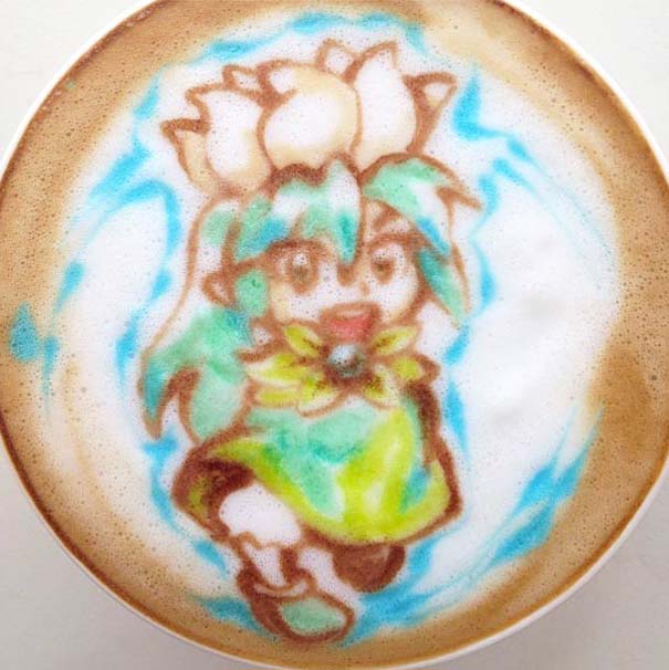 Υπέροχη τέχνη σε καφέ (13)