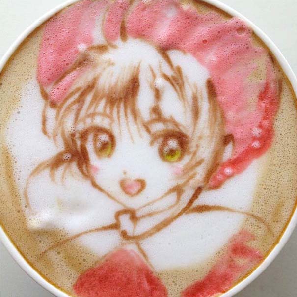 Υπέροχη τέχνη σε καφέ (19)