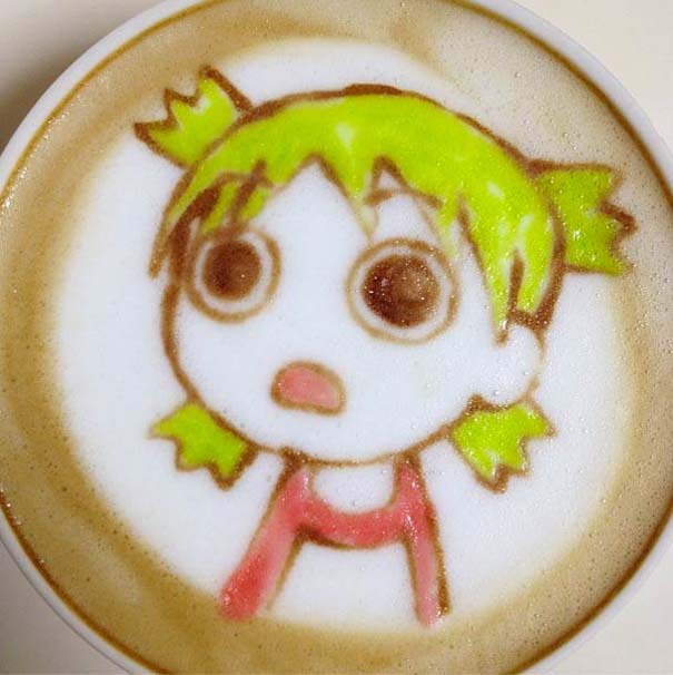 Υπέροχη τέχνη σε καφέ (3)