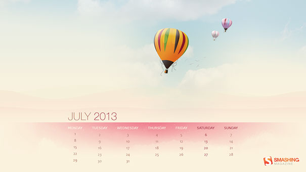 Wallpapers ημερολόγια Ιουλίου 2013 (3)