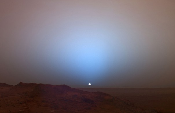 Ηλιοβασίλεμα στον Άρη | Φωτογραφία της ημέρας
