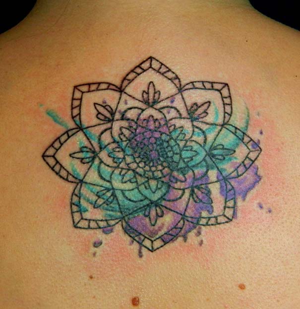 Καλλιτεχνικά τατουάζ που μοιάζουν με υδατογραφίες (24)