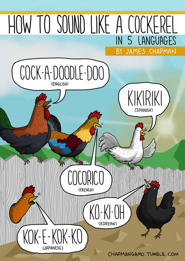 Πως ακούγονται τα ζώα σε διαφορετικές γλώσσες (7)