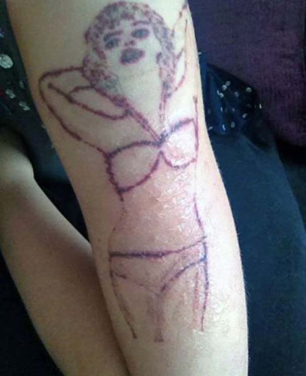 Το μόνο που ήθελε ήταν ένα τατουάζ με την Marilyn Monroe (2)