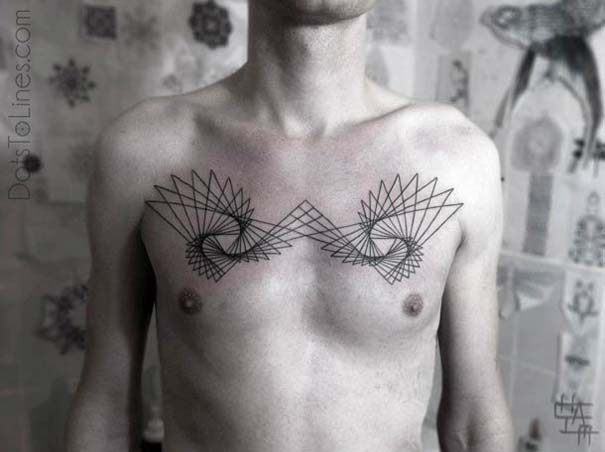 Γεωμετρικά τατουάζ από τον Chaim Machlev (10)