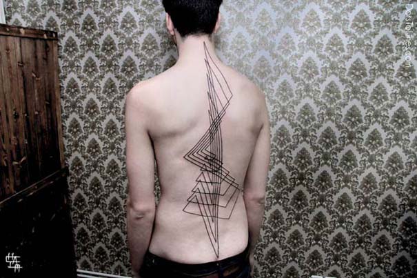 Γεωμετρικά τατουάζ από τον Chaim Machlev (15)