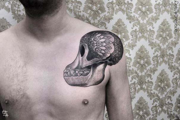 Γεωμετρικά τατουάζ από τον Chaim Machlev (22)