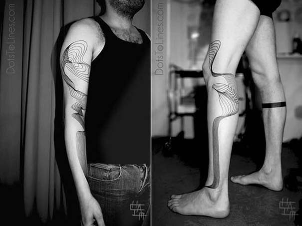Γεωμετρικά τατουάζ από τον Chaim Machlev (29)