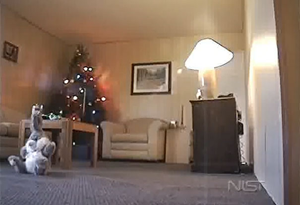 Τι μπορεί να προκαλέσει ένα χριστουγεννιάτικο δέντρο σε ελάχιστα δευτερόλεπτα