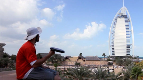 Κόλπα με frisbee στο Dubai